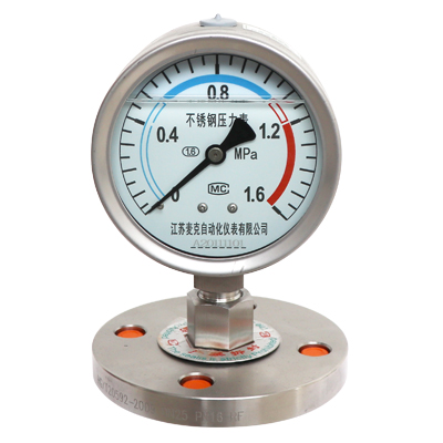 耐震隔膜壓力表 耐震隔膜壓力表